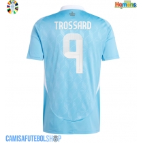 Camisa de time de futebol Bélgica Leandro Trossard #9 Replicas 2º Equipamento Europeu 2024 Manga Curta
